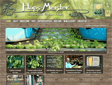 Tablet Screenshot of hopsmeister.com